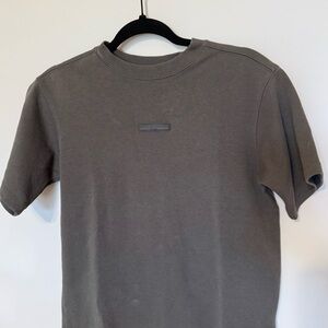 Zara Kids Charcoal Short Sleeve Tee